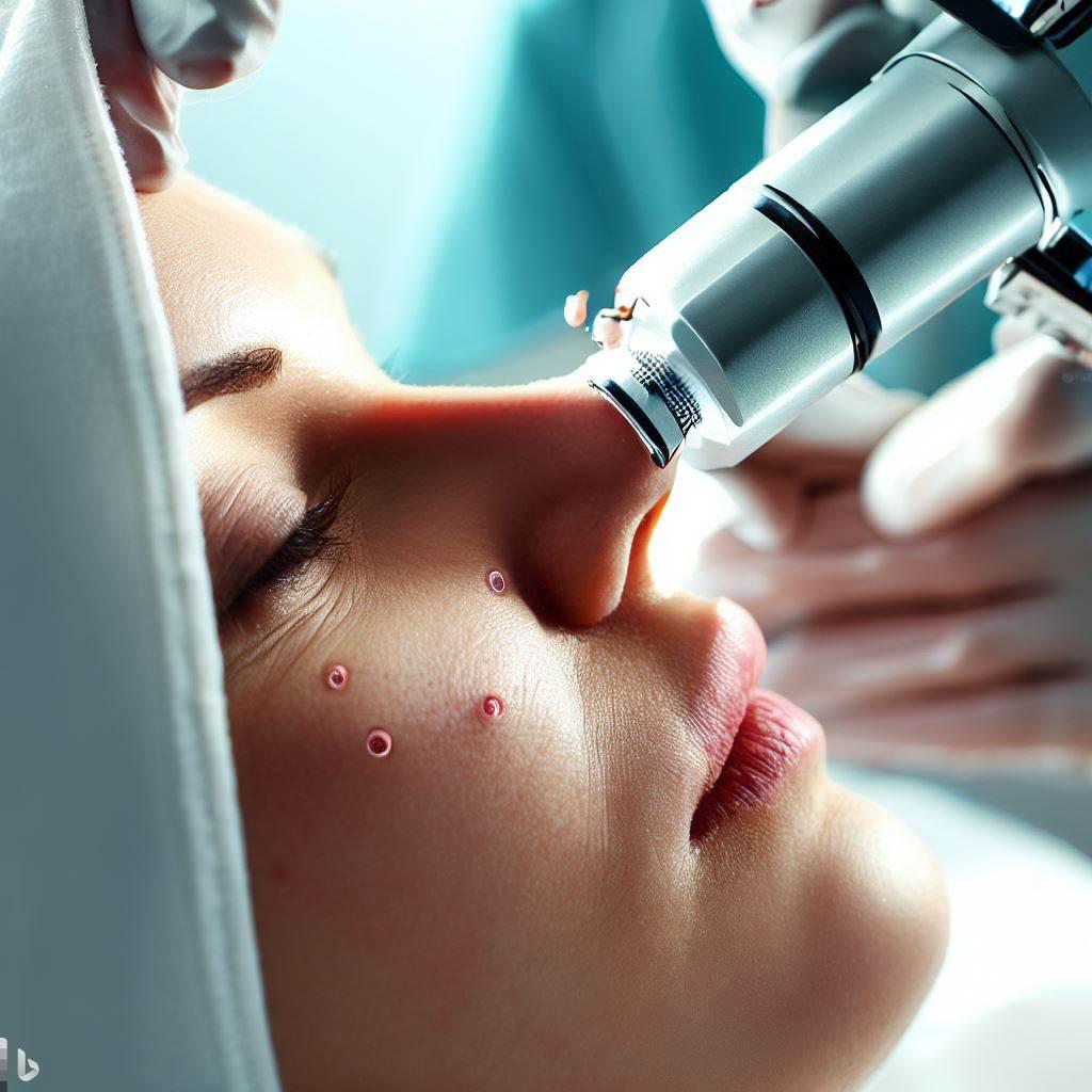 professional procedure acne scar removal
