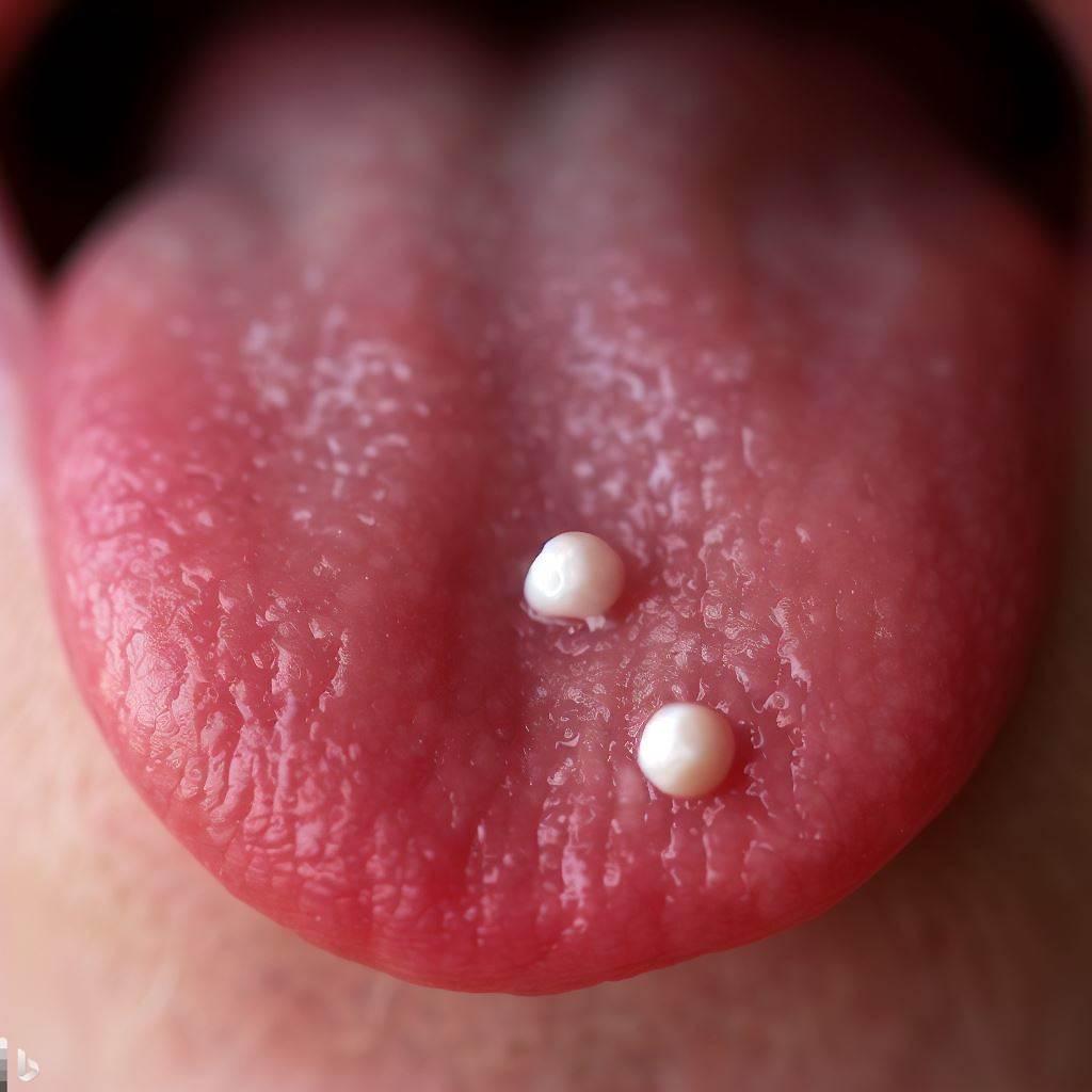 What Are White Pimples on Tongue